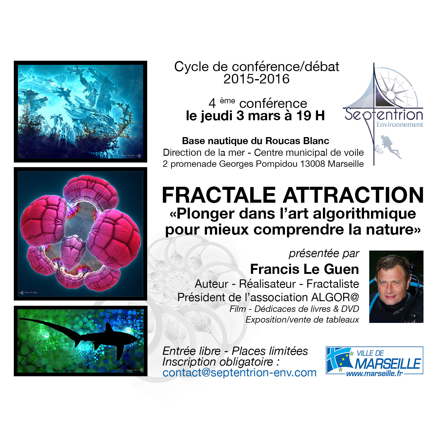 Conférence fractale à Marseille