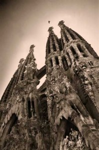 sagrada familia Gaudi Barcelone