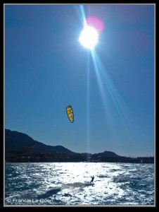 Saint Valentin, kite surf, Marseille, été