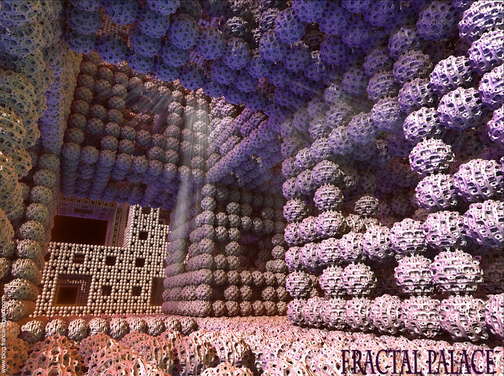 Des Mandelbulbs dans une Manger sponge. Oui, c'est du vice...