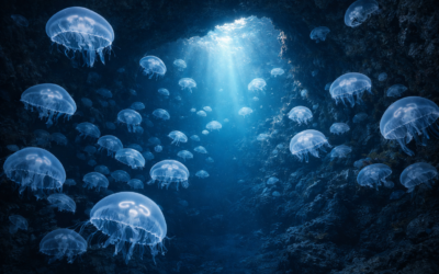 La grotte aux méduses
