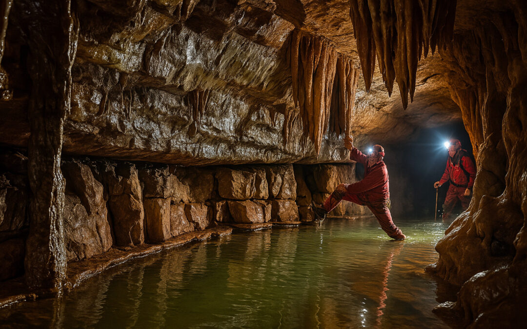 Le siphon de la rivière souterraine de Chauveroche
