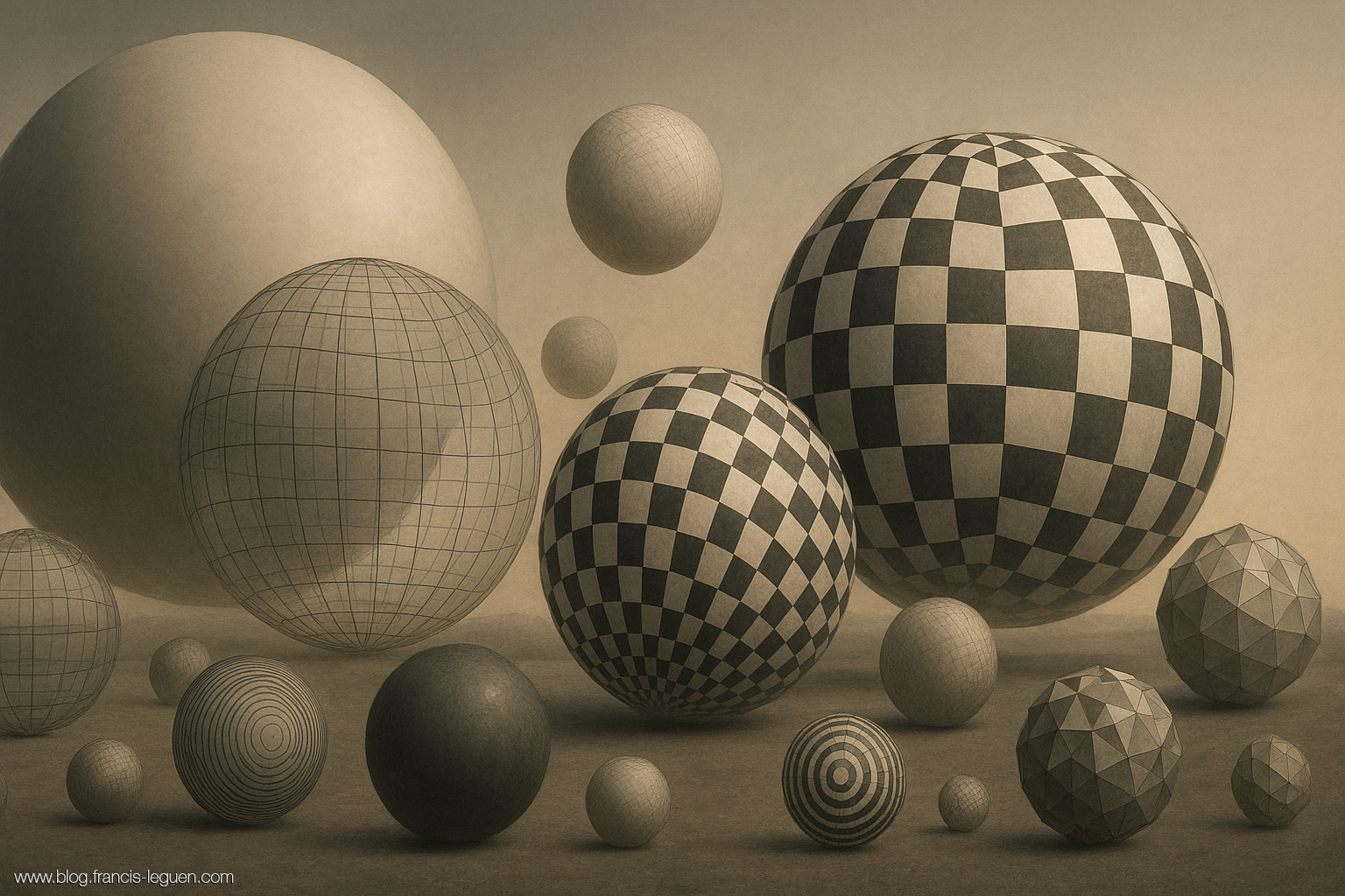 La musique des hypersphères - 3D - volume, profondeur, espace