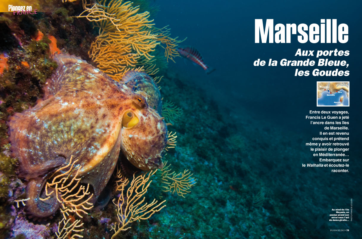Les Goudes dans Plongeurs - Marseille - bouillabaisse, lumière, corniche