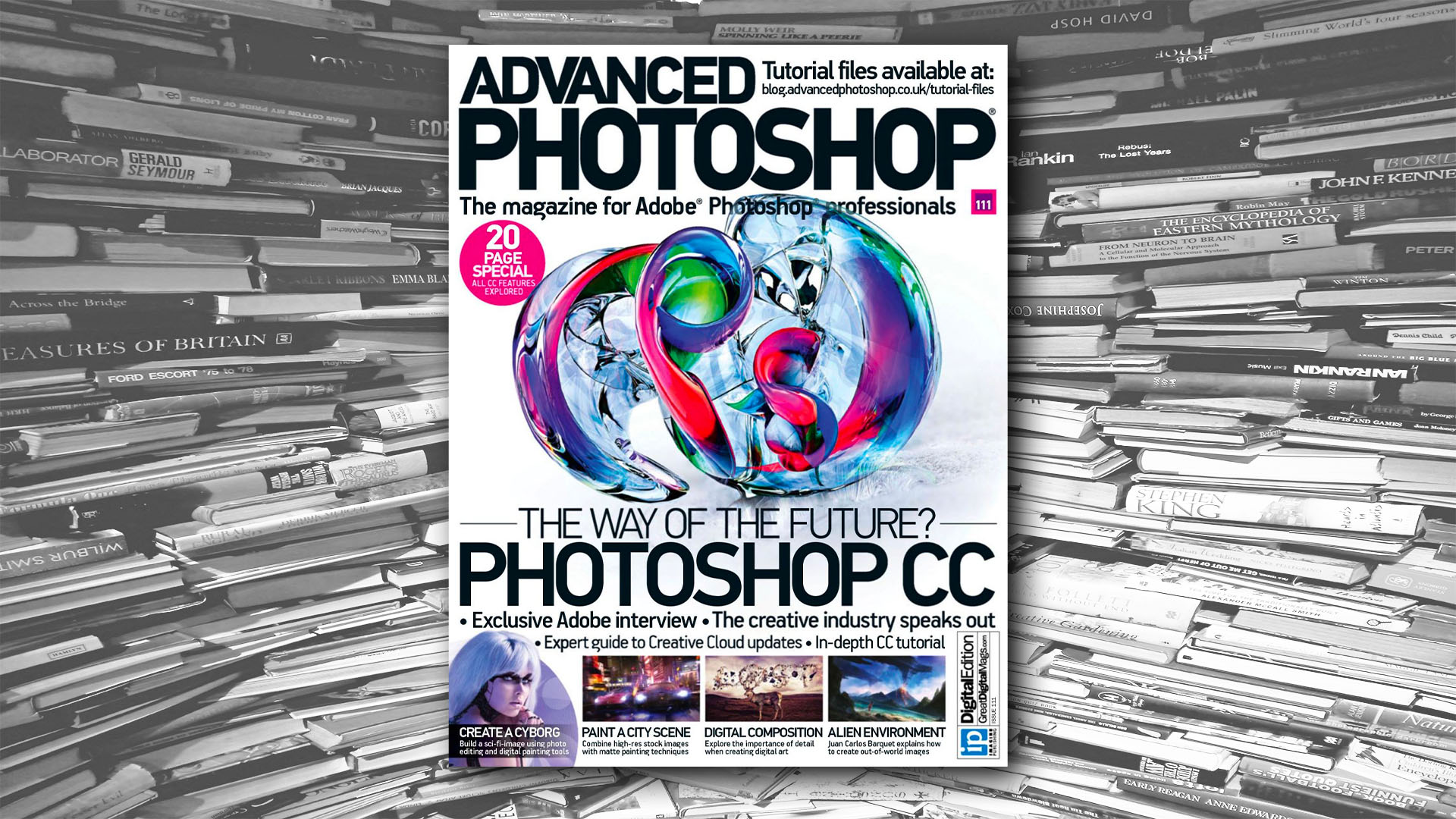Deux magazines pour Photoshop - Graphisme - forme, identité, composition
