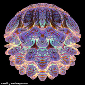 La Mandelbulb sent le poisson ! - Fractales - motifs abstraits, courbes, répétition
