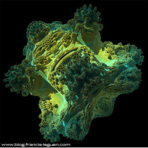 La Mandelbulb sent le poisson ! - Fractales - motifs abstraits, courbes, répétition