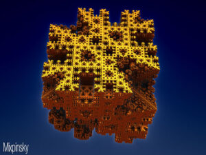 Mandelbulb3D - Fractales - symétrie, courbes, détails