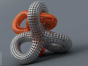 Topmod tuto : origami virtuel - 3D - modèle, maillage, lumière