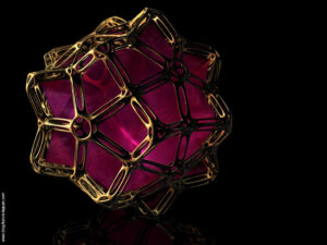 Topmod tuto : origami virtuel - 3D - modèle, maillage, lumière