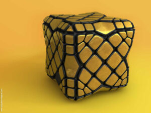 Topmod tuto : origami virtuel - 3D - modèle, maillage, lumière