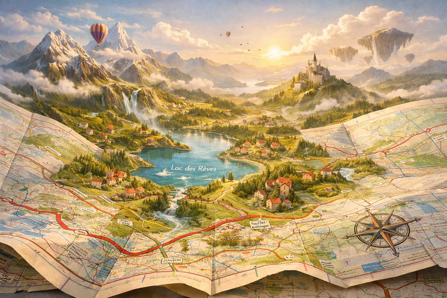 GPS ou cartes routières ? Voyagez à la carte.