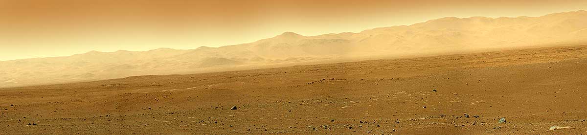 Mars cratère Gale