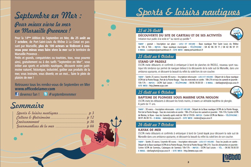 septembre en mer programme
