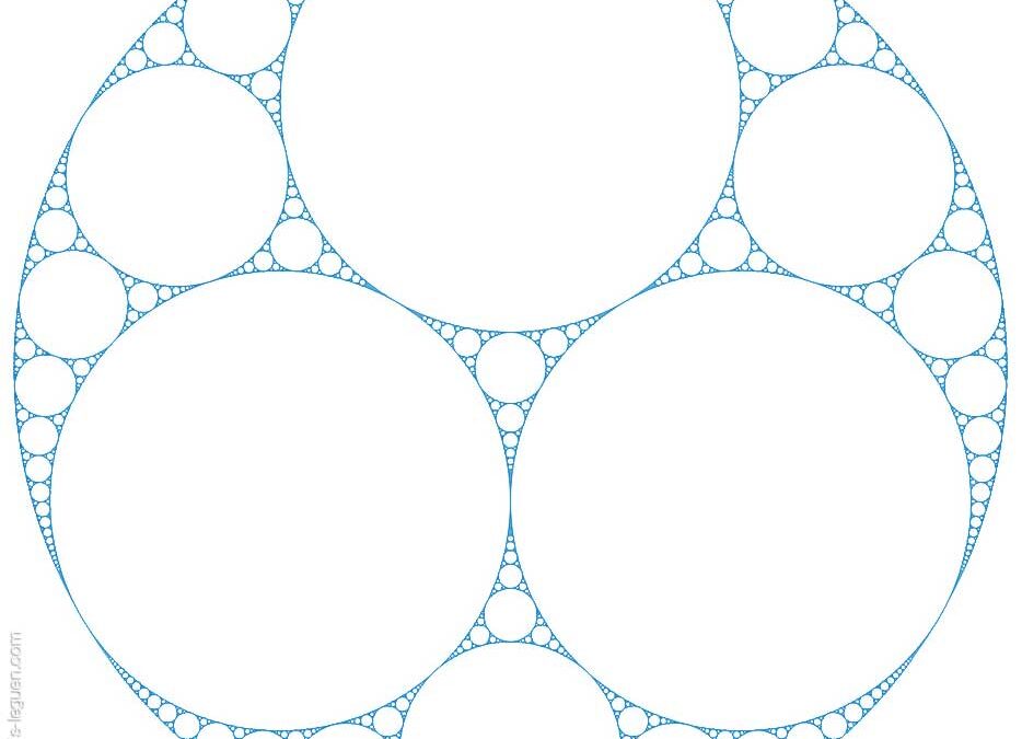 Les fractales apolloniennes