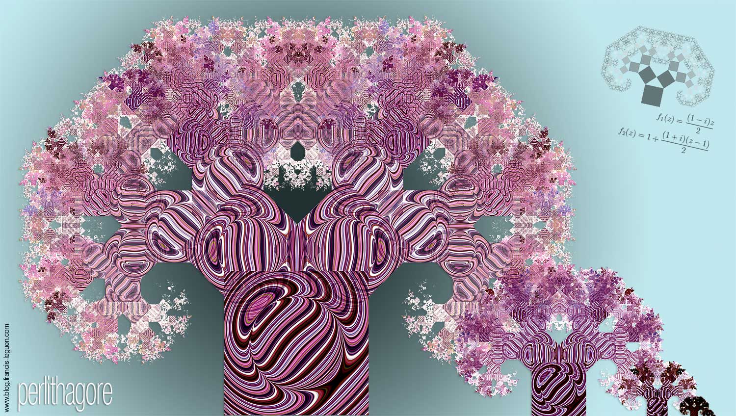 Arbre de Pythagore et bruit de Perlin perlithagore