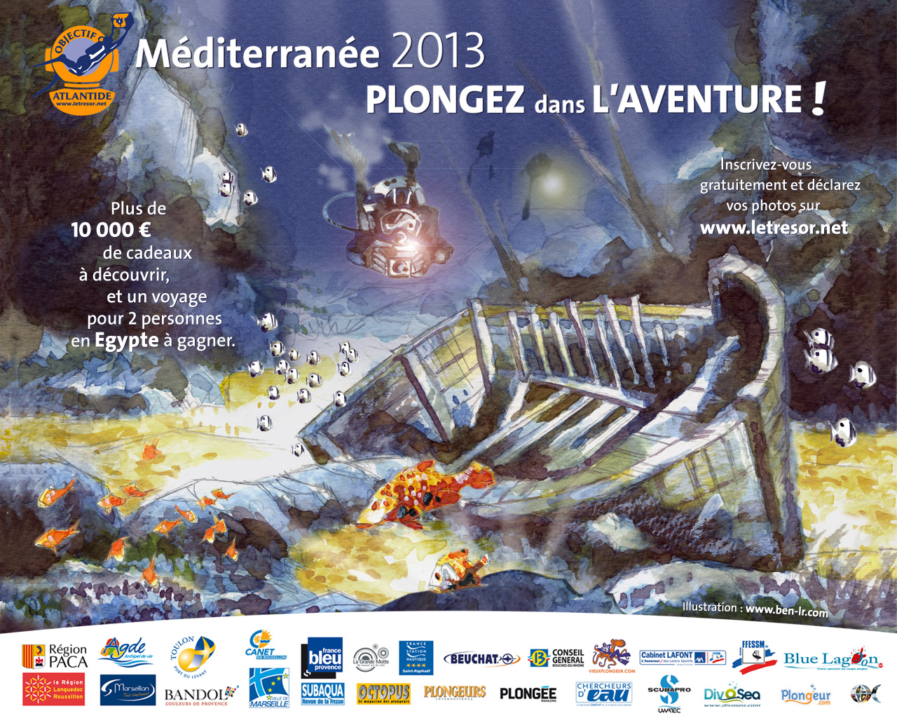 Mediterranee 2013 chasse au tresor
