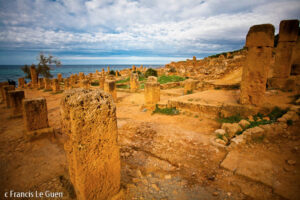 Algérie : les thermes romains de Tipaza - Algérie - composition, moment, forme