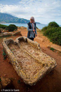Algérie : les thermes romains de Tipaza - Algérie - composition, moment, forme