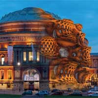 Fractales au Royal Albert Hall de Londres - Fractales - spirales, courbes, infini