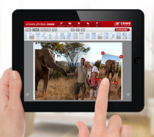 livre photo Cewe appli iPad
