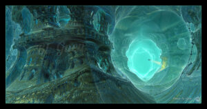 LES PORTES DE L'ATLANTIDE - Collection Caverns - cavernes, rocheuses, souterraines