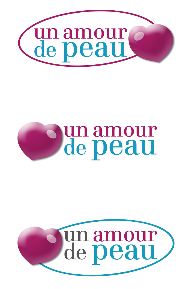 Un amour de peau. Logo.