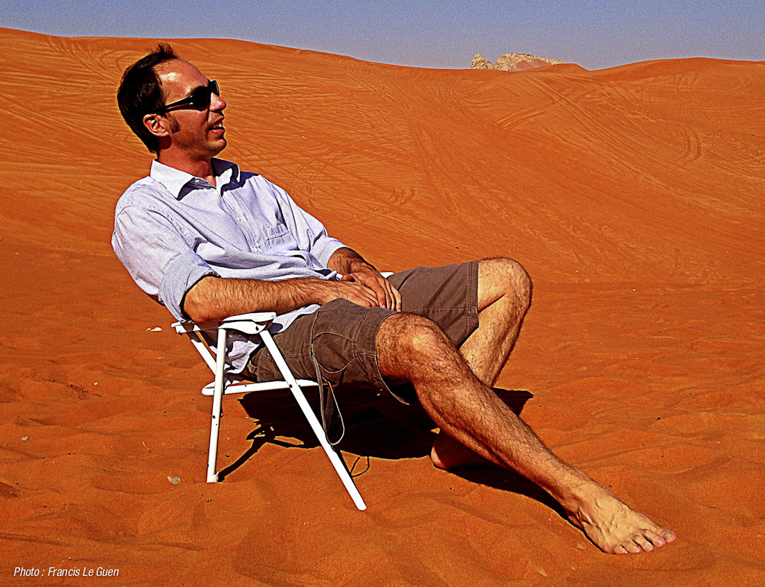 Victor Cassé. Alors il se repose... Nomad Ocean Adventures