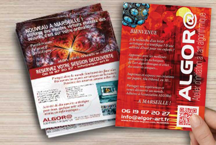 Fractales : l'association ALGOR@ est née à Marseille ! - Fractales - courbes, organique, détails