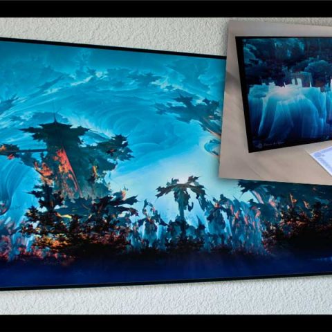 Du code au mur : la métamorphose fractale - Boutique fractale - tableau, art contemporain, géométrie