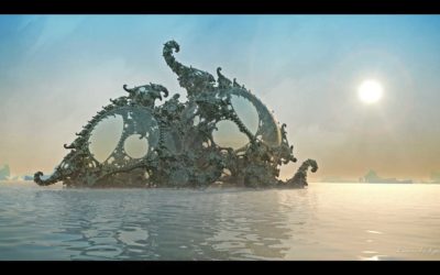 Fractales : le making of de « Drakkar »