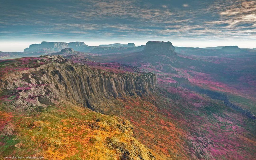 De Terragen à Terragen 4 : récupérer ses anciens paysages