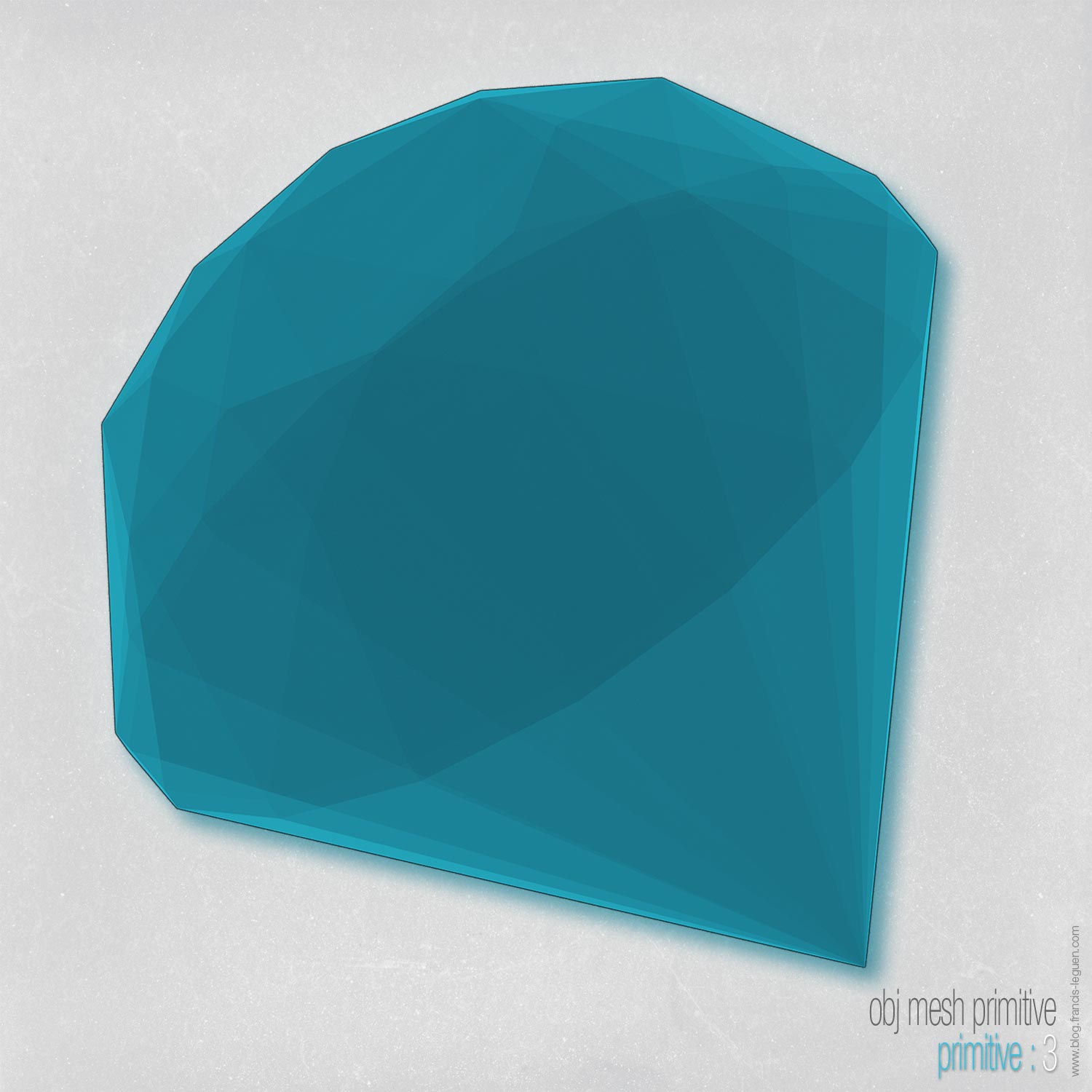 Modélisation procédurale - 3D - profondeur, espace, surface