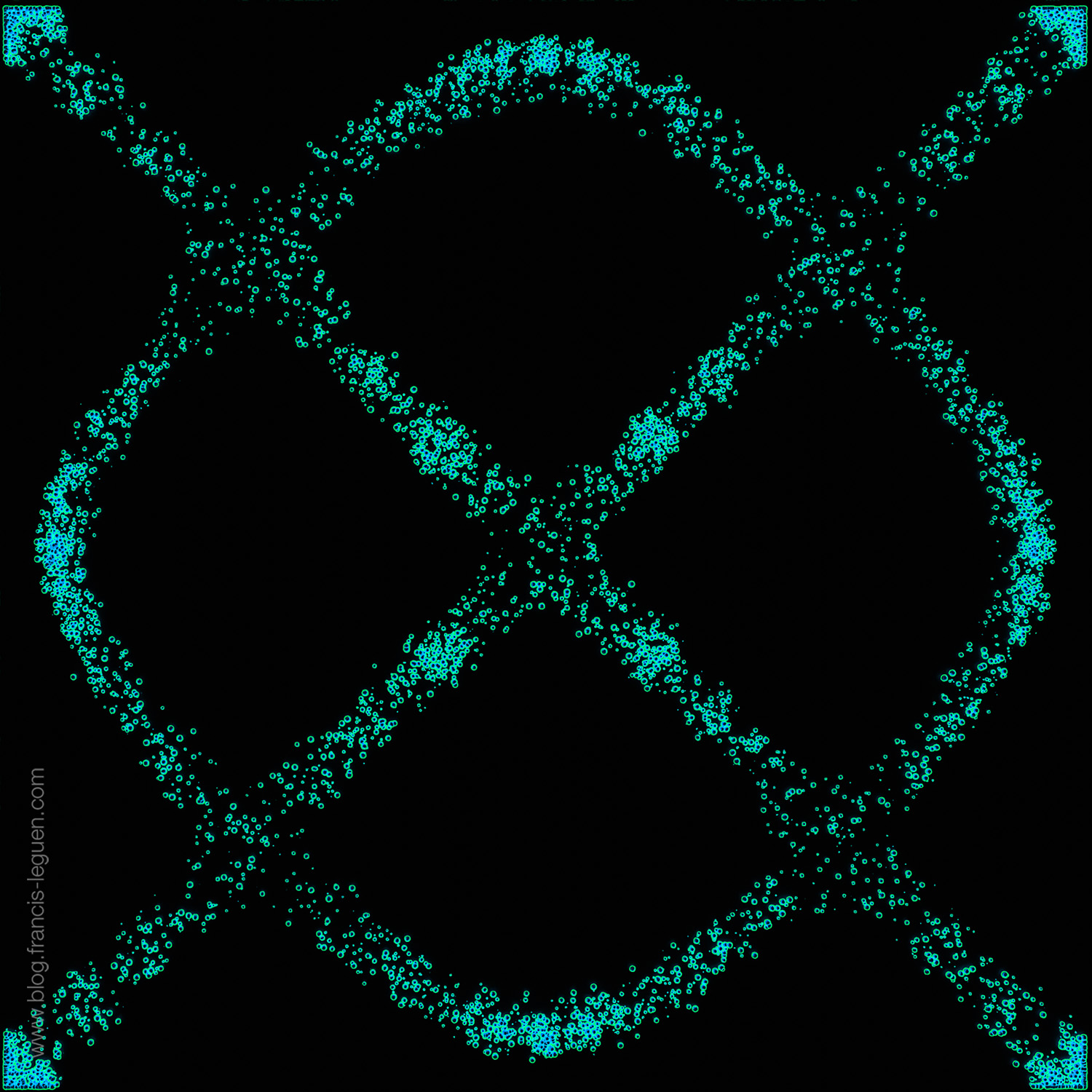 Fractales cymatiques et figures de Chladni - Fractales - symétrie, fractale, infini