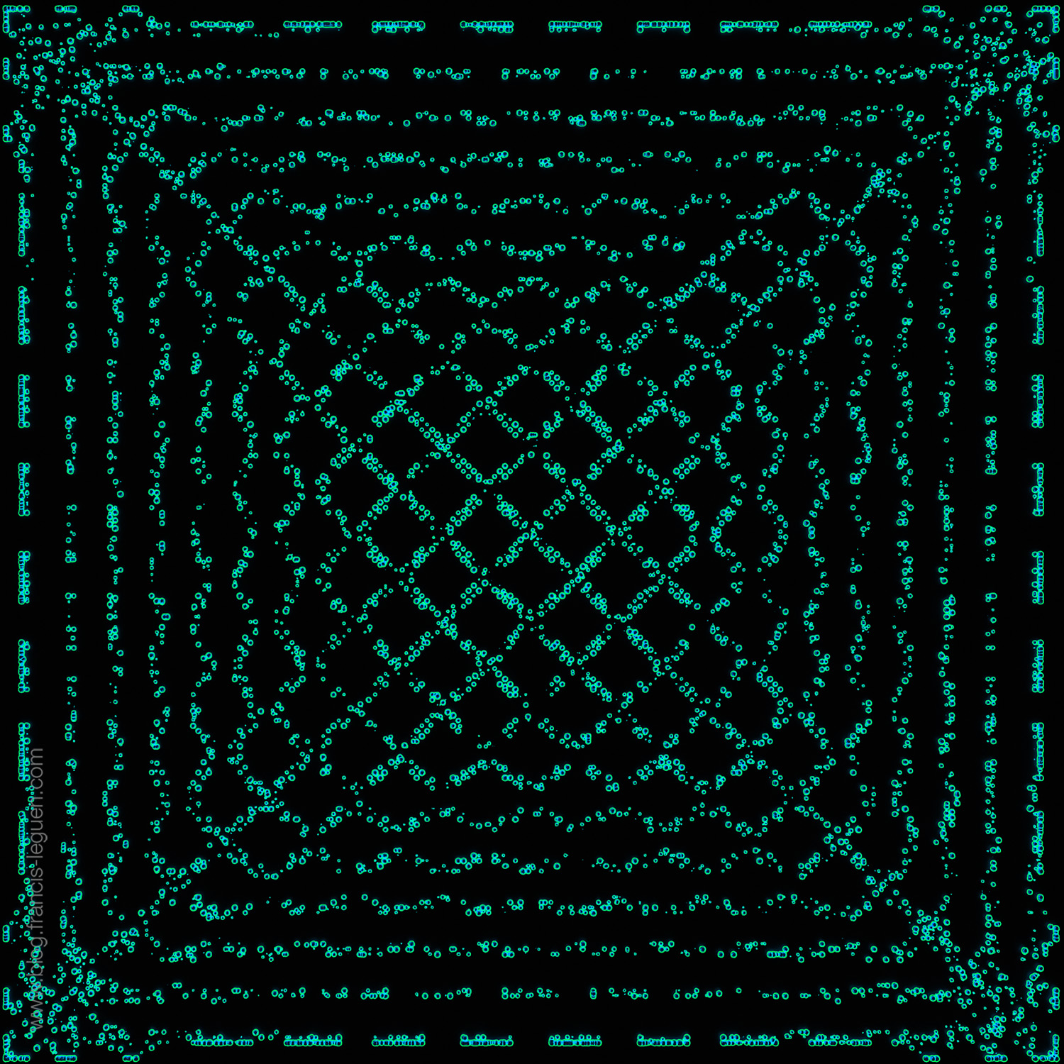 Fractales cymatiques et figures de Chladni - Fractales - symétrie, fractale, infini