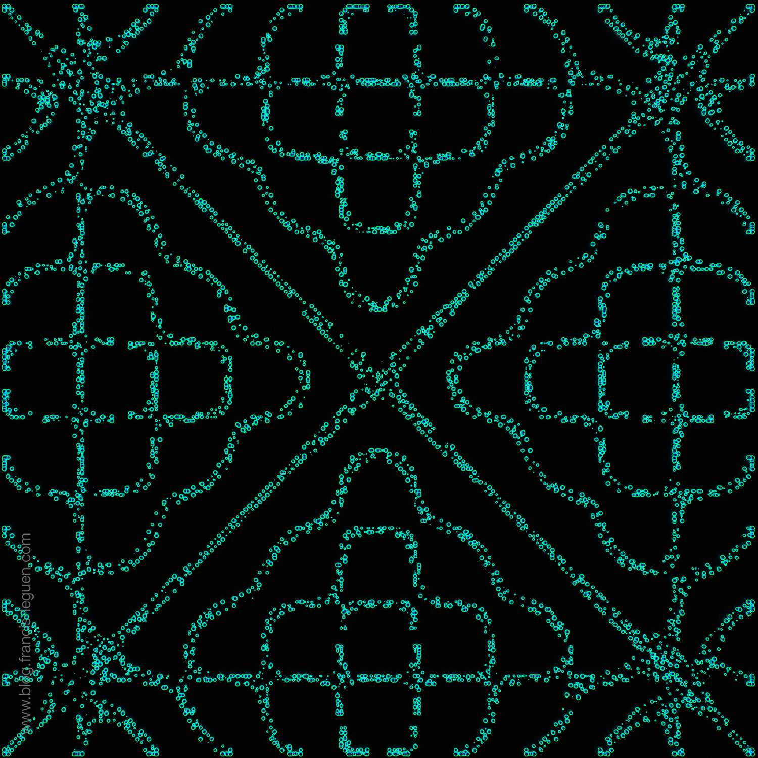Fractales cymatiques et figures de Chladni - Fractales - symétrie, fractale, infini