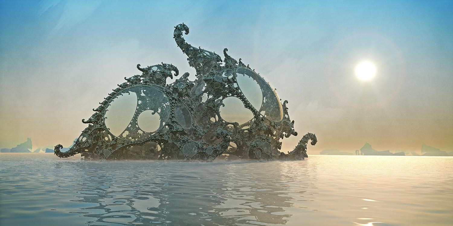 Fractales : Ma méthode pour travailler les contrastes forts. L'art du choc visuel - Boutique fractale - tableau, impression, tirage
