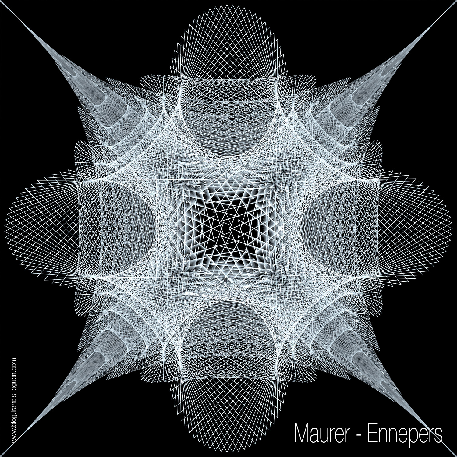 Fractales cymatiques et figures de Chladni - Fractales - symétrie, fractale, infini
