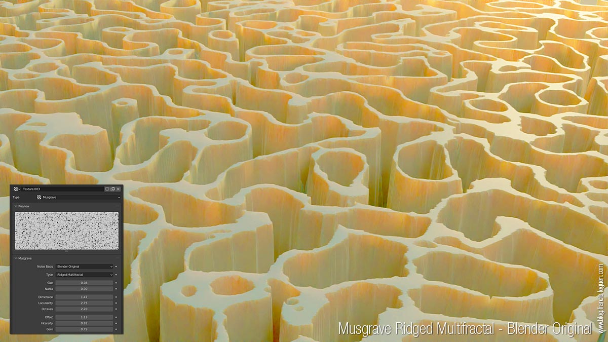 Les terrains fractals de Ken Musgrave - Fractales - symétrie, infini, zoom