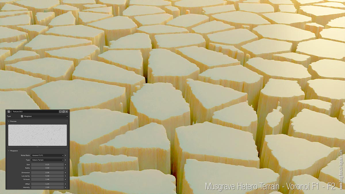Les terrains fractals de Ken Musgrave - Fractales - symétrie, infini, zoom