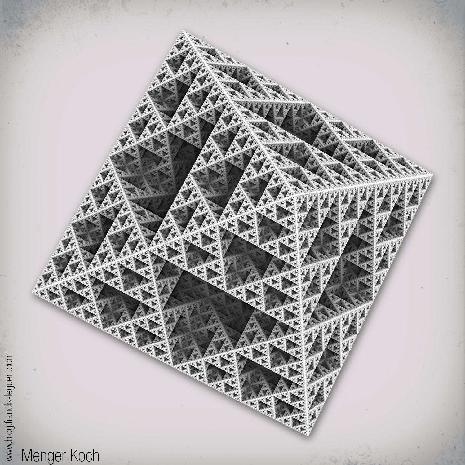 Fractales : A la poursuite du flocon de Koch en 3D - Fractales - répétition, ensemble, zoom