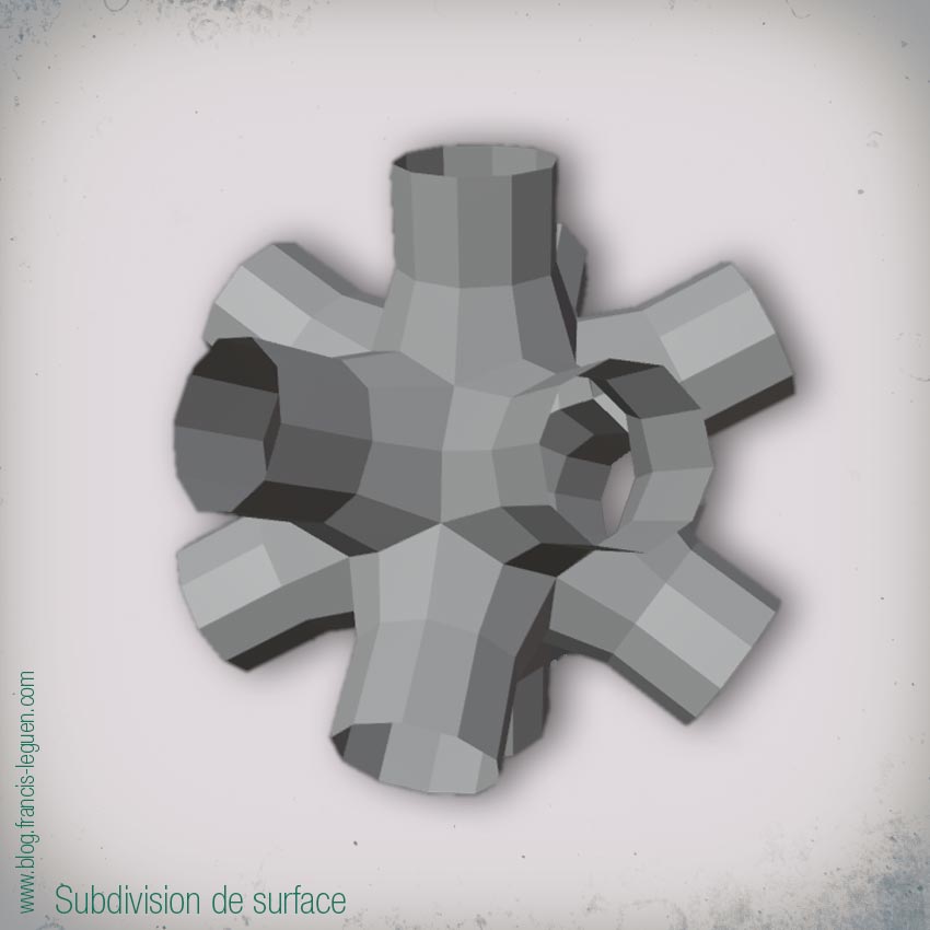 Blender : modéliser les algues et les lichens - 3D - 3D, rendu, rotation