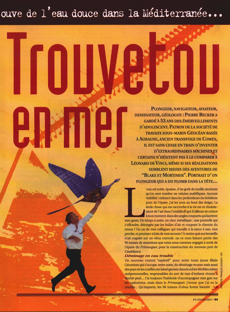 Le journaliste - art fractal - Francis Le Guen