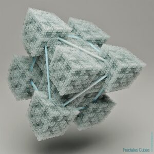 Itérations : dans Blender aussi... - 3D - volume, maillage, surface