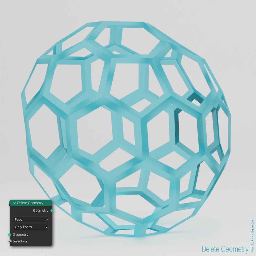 Blender : modélisation procédurale avec geometry nodes - 3D - 3D, lumière, stéréo