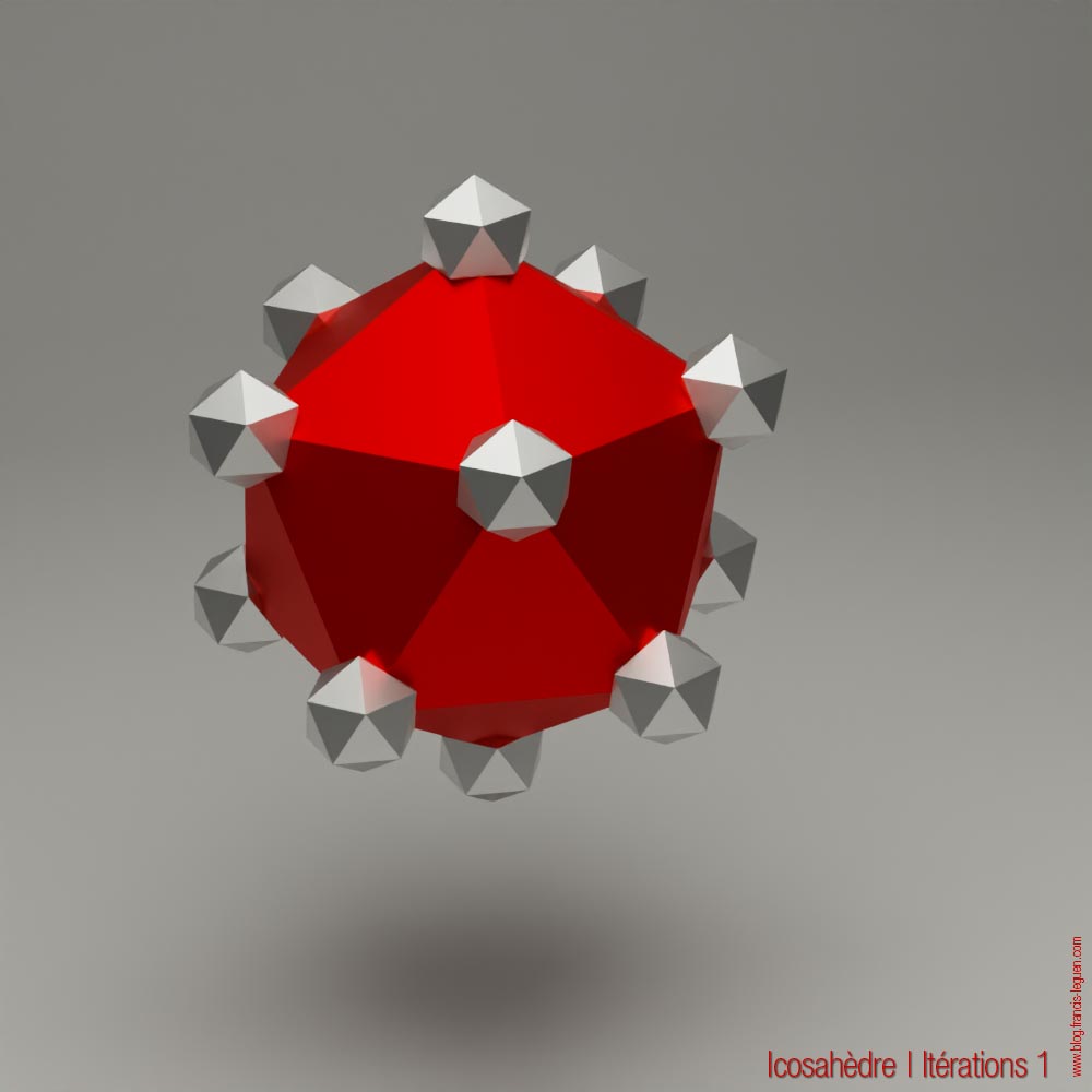 Itérations : dans Blender aussi... - 3D - volume, maillage, surface