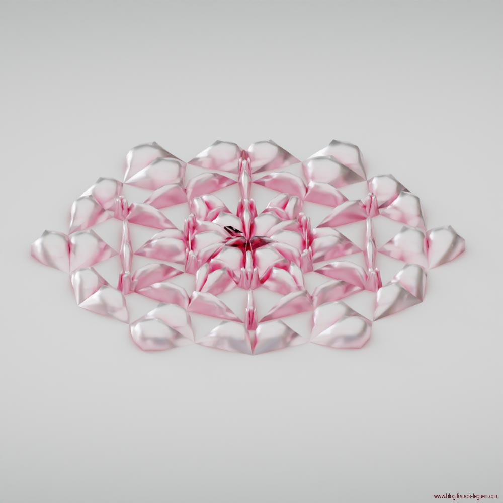 Itérations : dans Blender aussi... - 3D - volume, maillage, surface