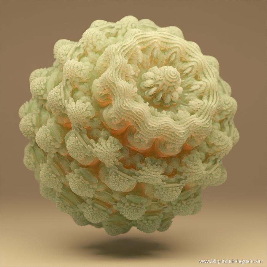 Fractales : des Mandelbulbs avec Blender - Fractales - motifs abstraits, courbes, zoom