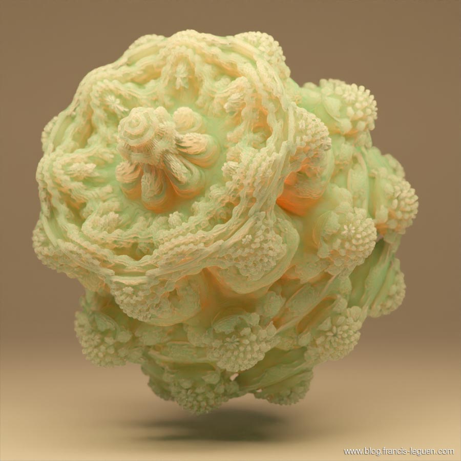 Fractales : des Mandelbulbs avec Blender - Fractales - motifs abstraits, courbes, zoom