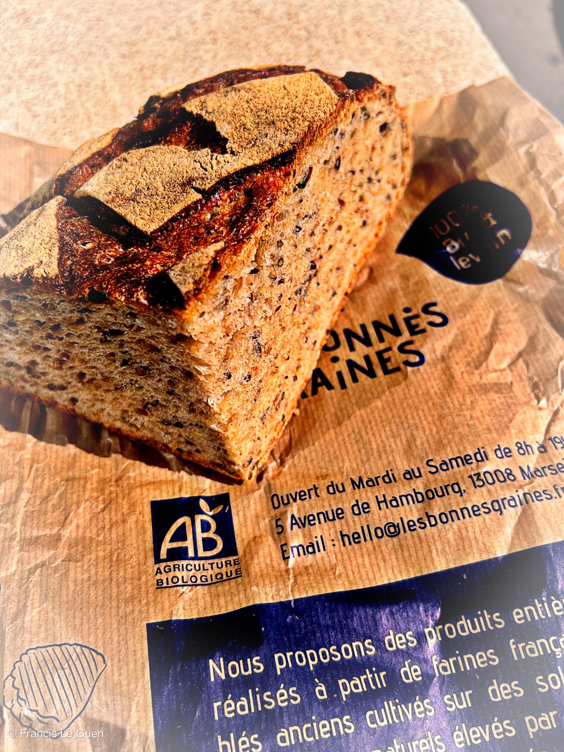Les bonnes graines - Boulangerie - Marseille - architecture, sud, Prado